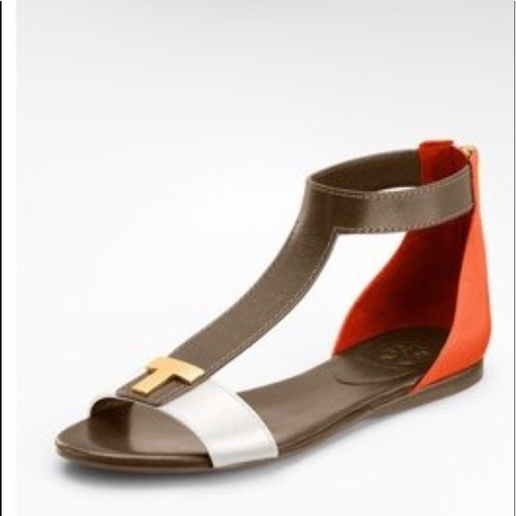 TORY BURCH Casey Flat Sandal - Picture 1 of 8